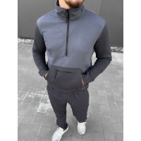 Спортивний костюм із блискавкою