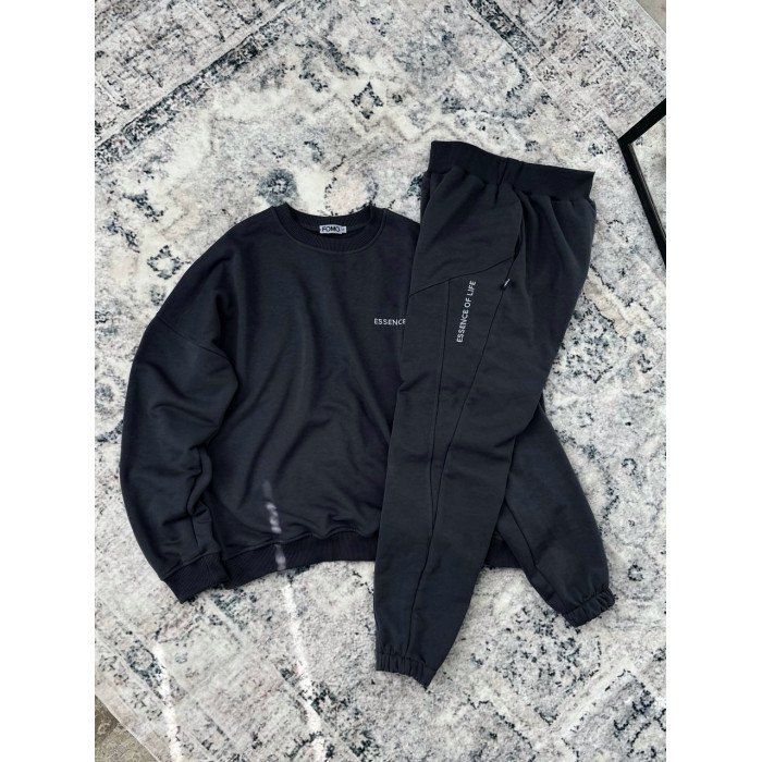 Oversize костюм з надписом