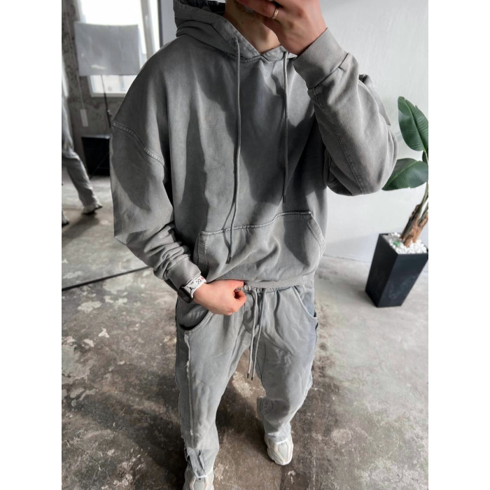 Oversize костюм з акцентними швами