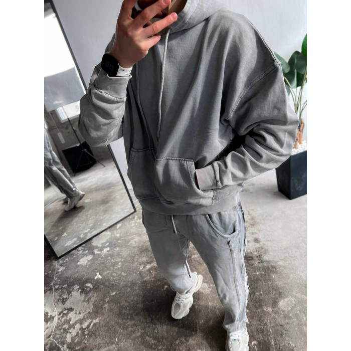 Oversize костюм з акцентними швами