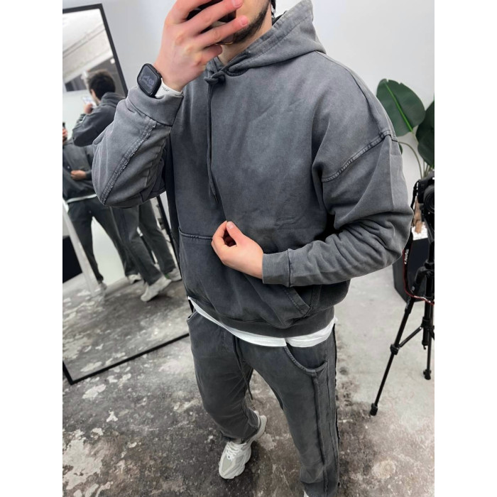 Oversize костюм з акцентними швами