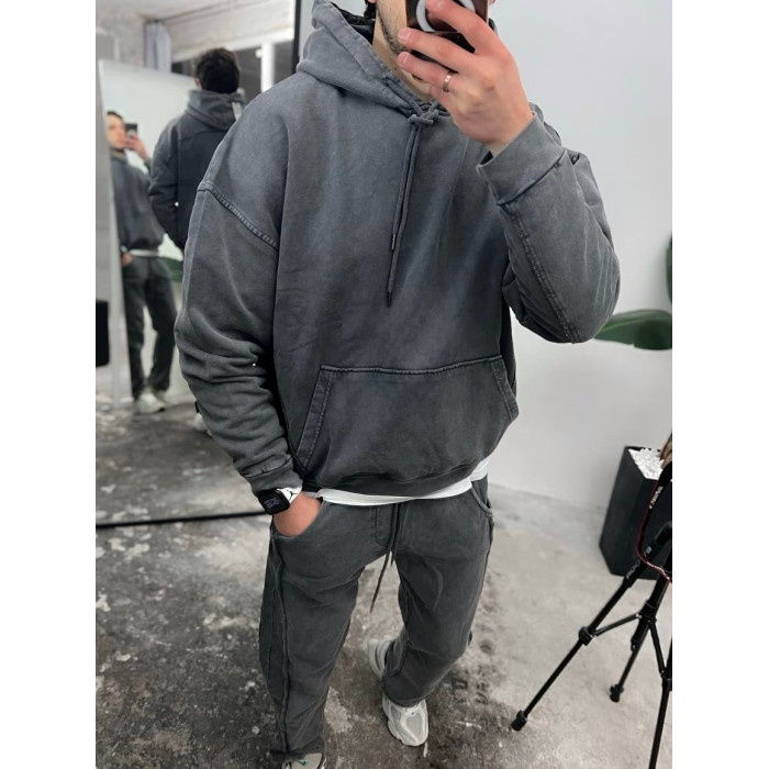 Oversize костюм з акцентними швами