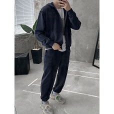 Oversize костюм з акцентними швами