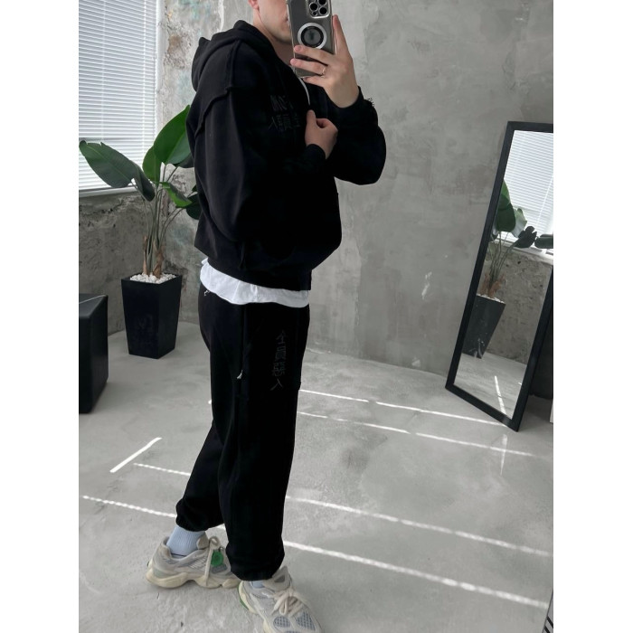 Oversize костюм з акцентними швами