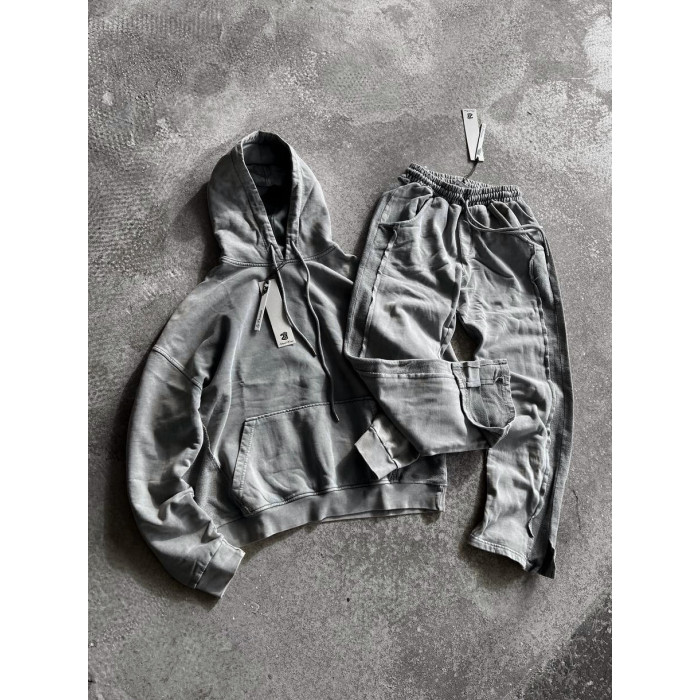 Oversize костюм з акцентними швами