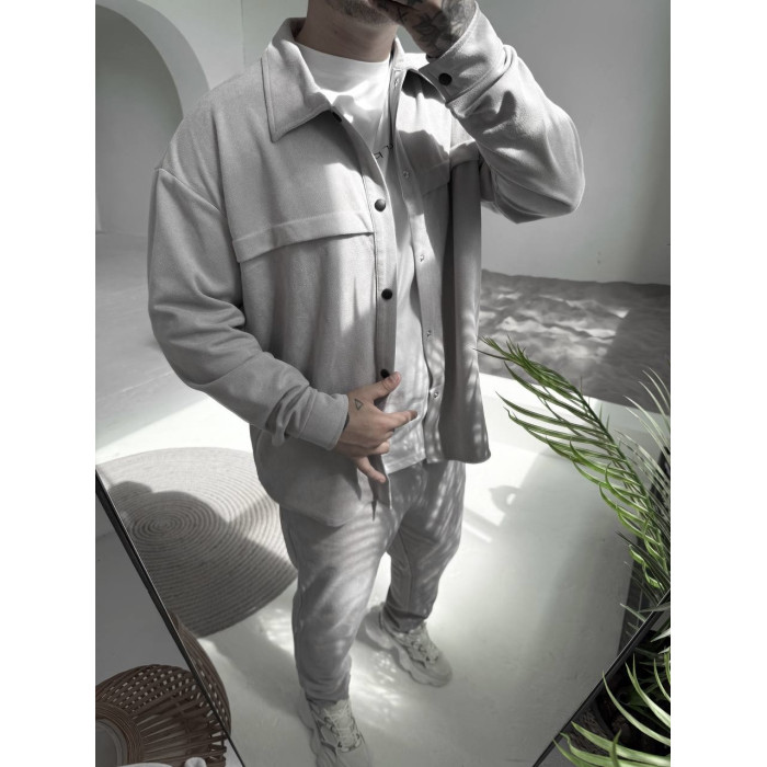 Флісовий oversize костюм