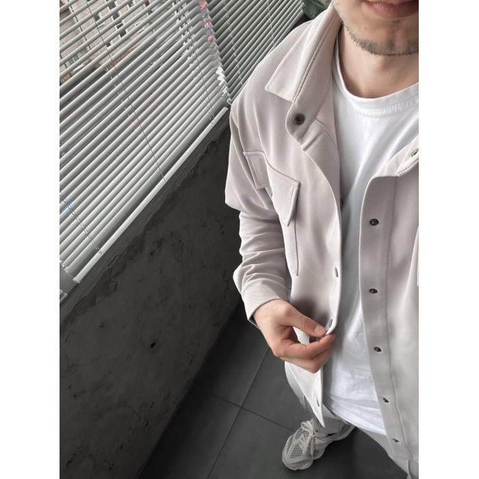 Oversize костюм з накладними кишенями