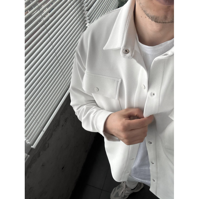 Oversize костюм з накладними кишенями
