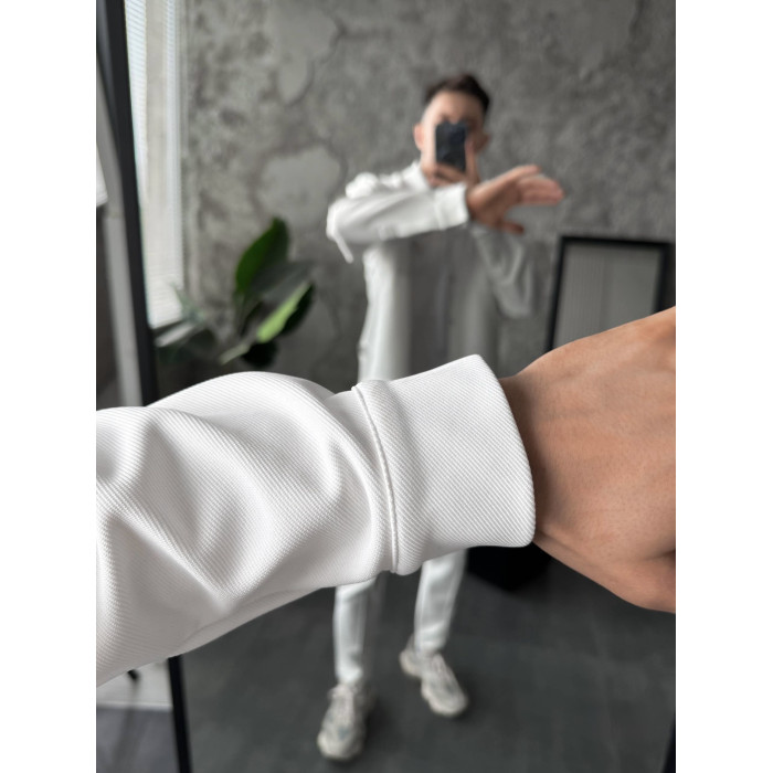 Oversize костюм з накладними кишенями