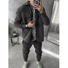 Флісовий oversize костюм