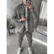 Флісовий oversize костюм