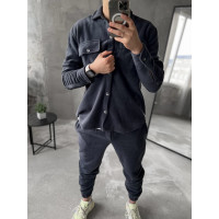 Флісовий oversize костюм
