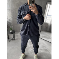 Флісовий oversize костюм