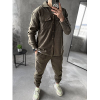 Флісовий oversize костюм