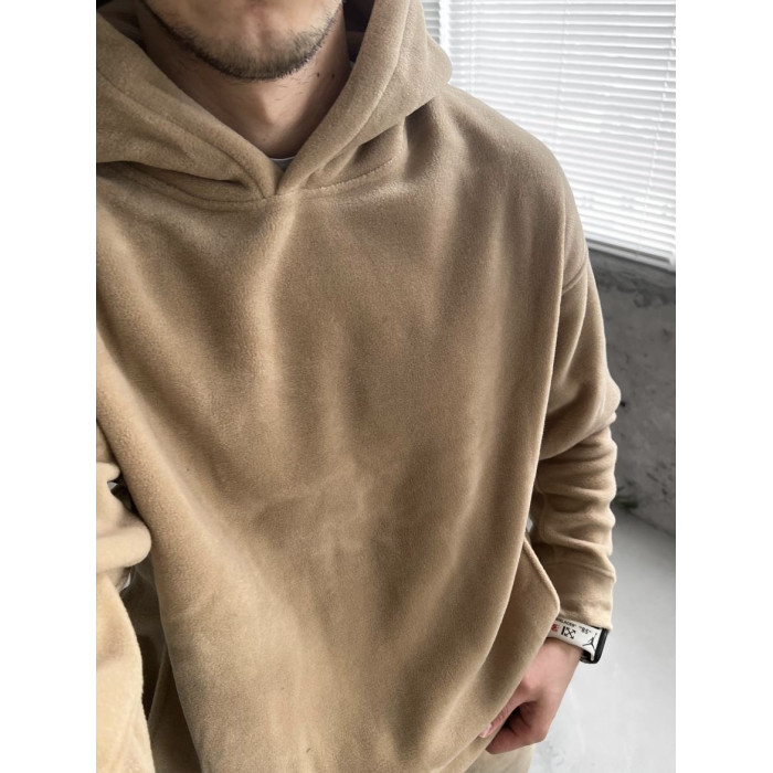 Флісовий oversize костюм
