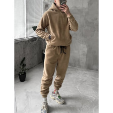 Флісовий oversize костюм