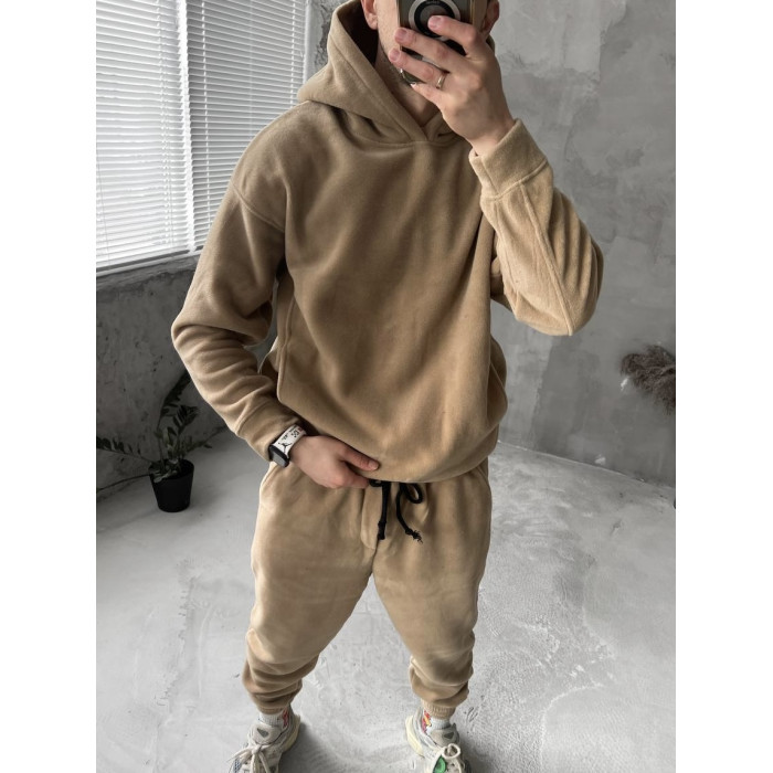 Флісовий oversize костюм