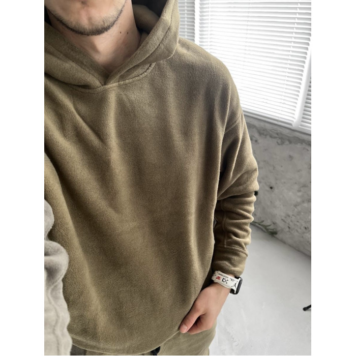 Флісовий oversize костюм