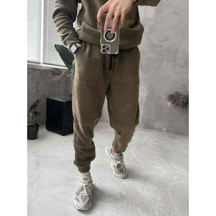 Флісовий oversize костюм
