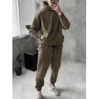 Флісовий oversize костюм