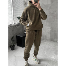Флісовий oversize костюм