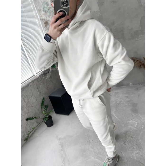 Флісовий oversize костюм
