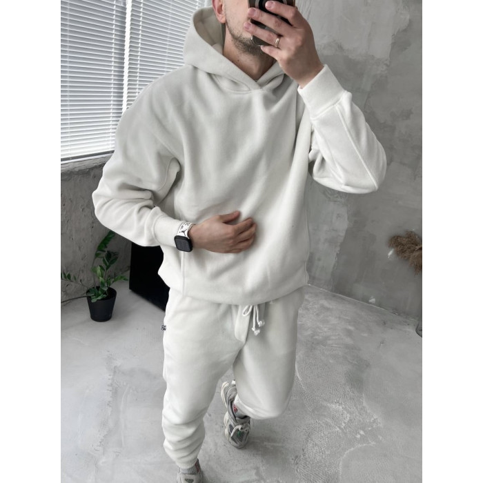 Флісовий oversize костюм