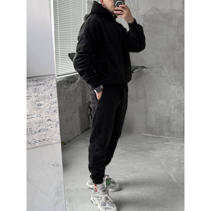 Флісовий oversize костюм