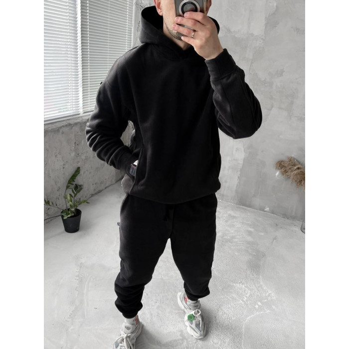 Флісовий oversize костюм
