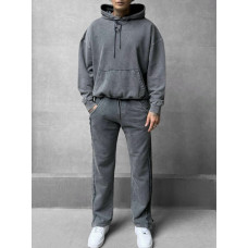 Oversize костюм з вивареної тканини