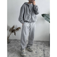 Oversize костюм з вивареної тканини