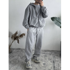 Oversize костюм з вивареної тканини