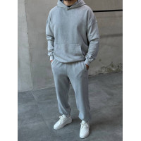 Oversize костюм з вивареної тканини
