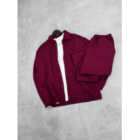 Замшевий oversize костюм