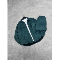 Замшевий oversize костюм