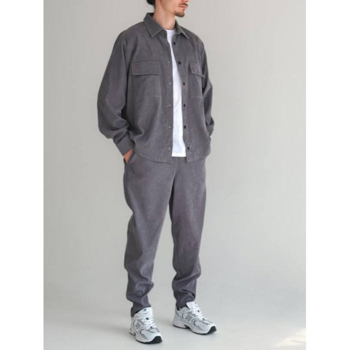 Вельветовий oversize костюм