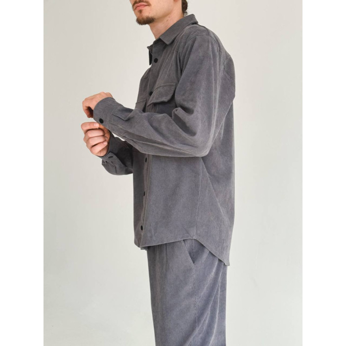 Вельветовий oversize костюм