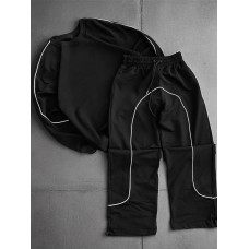 Oversize костюм зі смужками