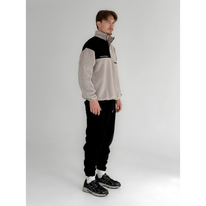 Флісовий oversize костюм