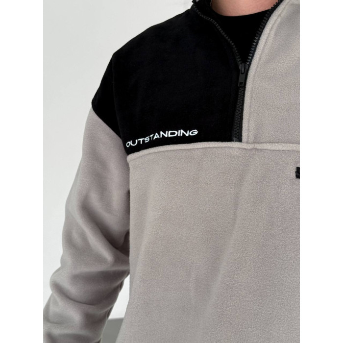 Флісовий oversize костюм