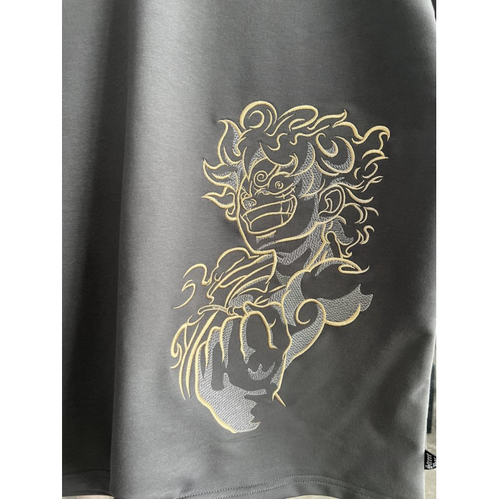 Oversize костюм з вишивкою
