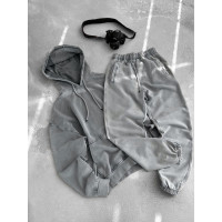 Oversize костюм з вивареної тканини