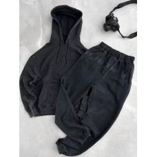 Oversize костюм з вивареної тканини