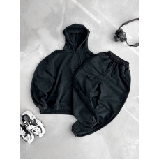 Oversize костюм з вивареної тканини