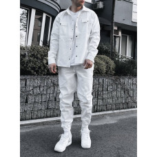 Oversize костюм з цупкого котону