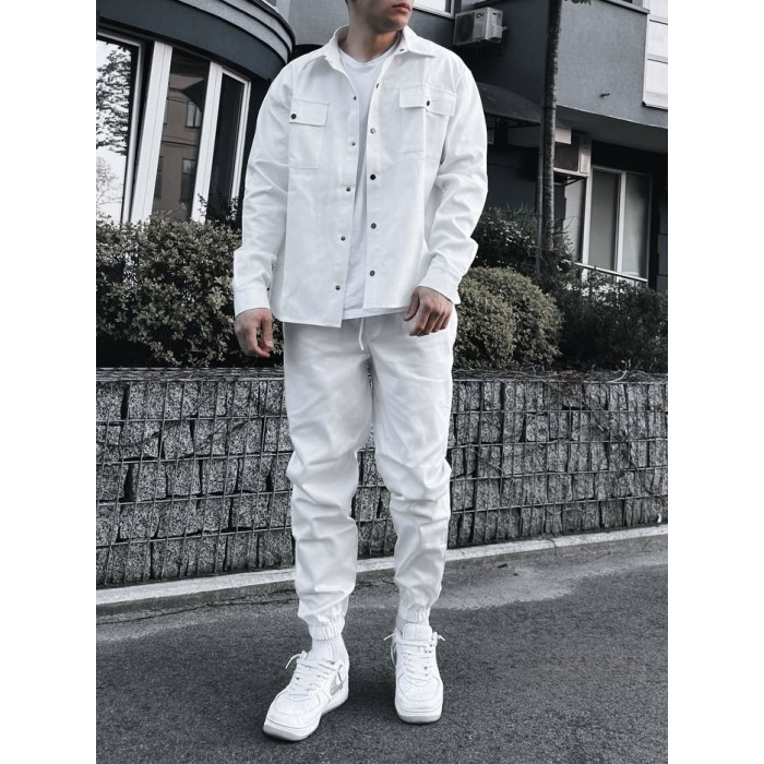 Oversize костюм з цупкого котону