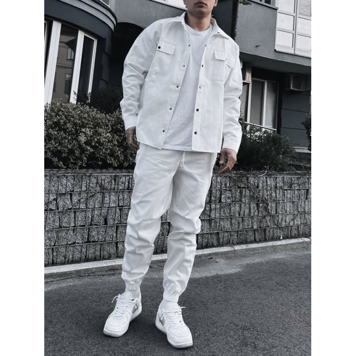 Oversize костюм з цупкого котону
