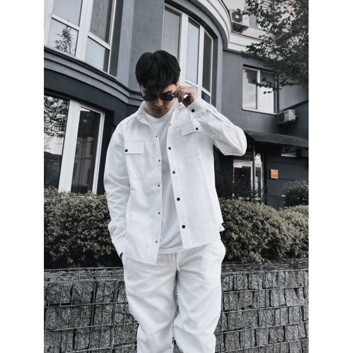 Oversize костюм з цупкого котону