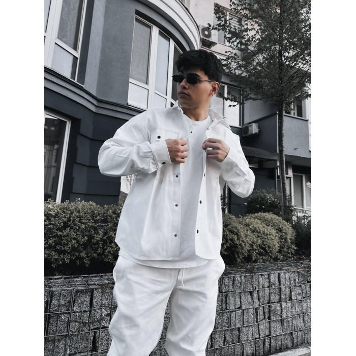 Oversize костюм з цупкого котону