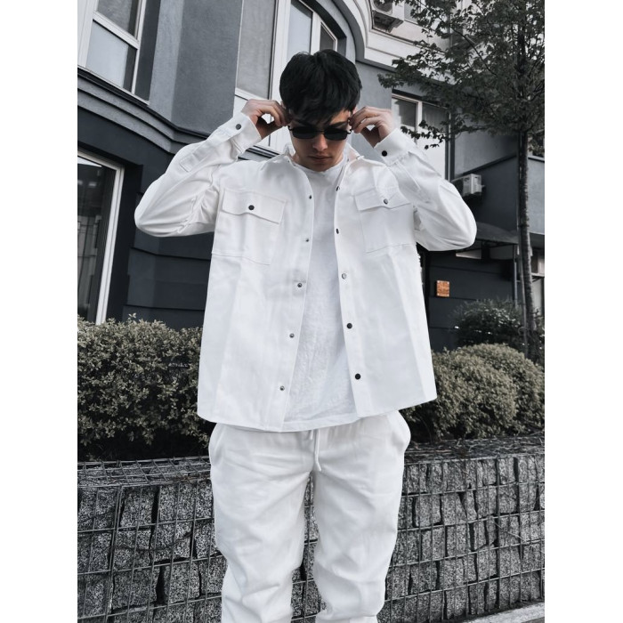 Oversize костюм з цупкого котону